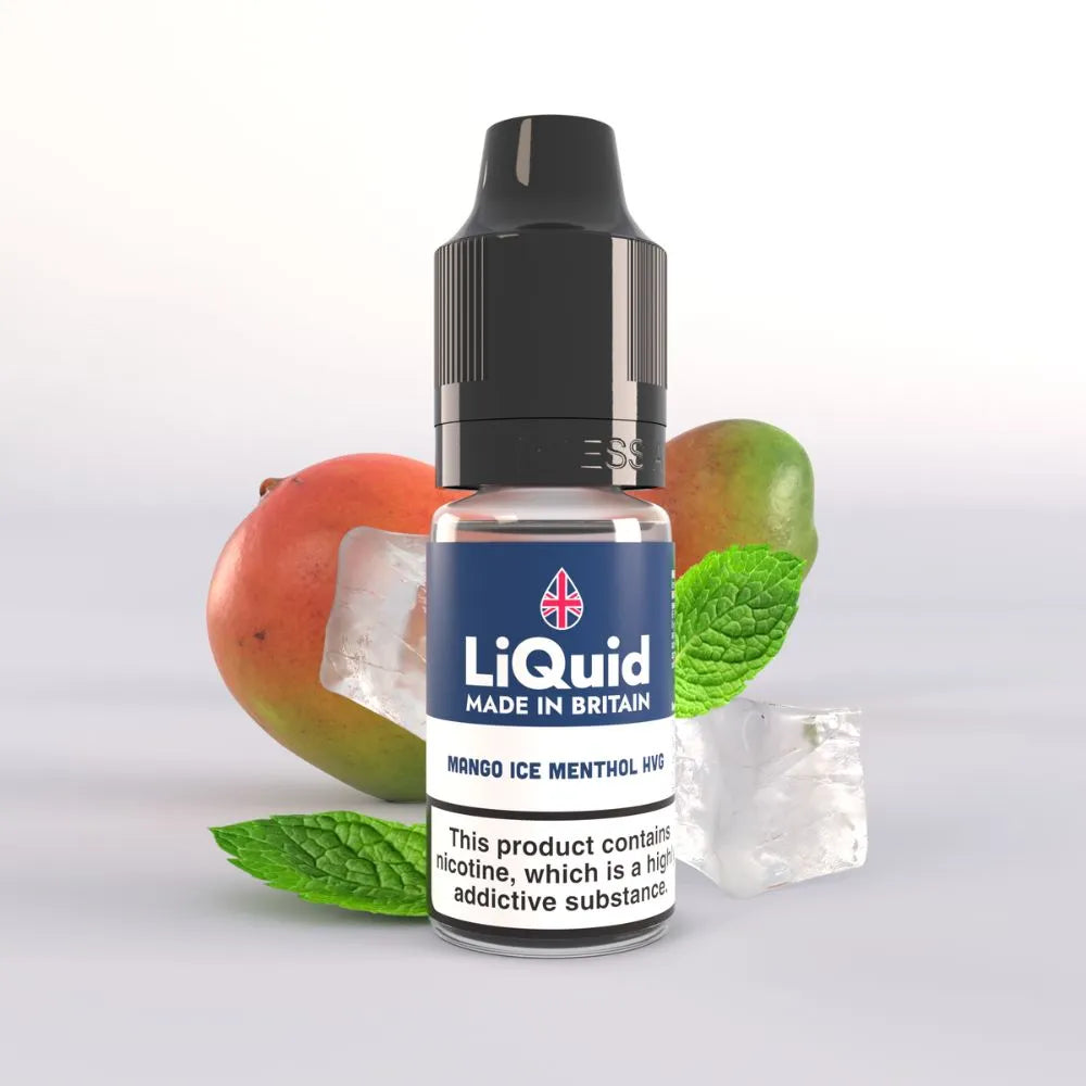 Mango Ice Menthol HVG UK Made Vape Juice