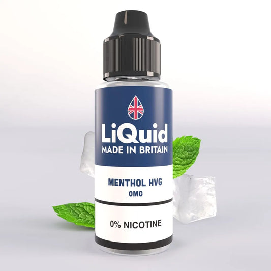 
Menthol HVG 100ml Shortil 0mg Nicotine Vape Juice