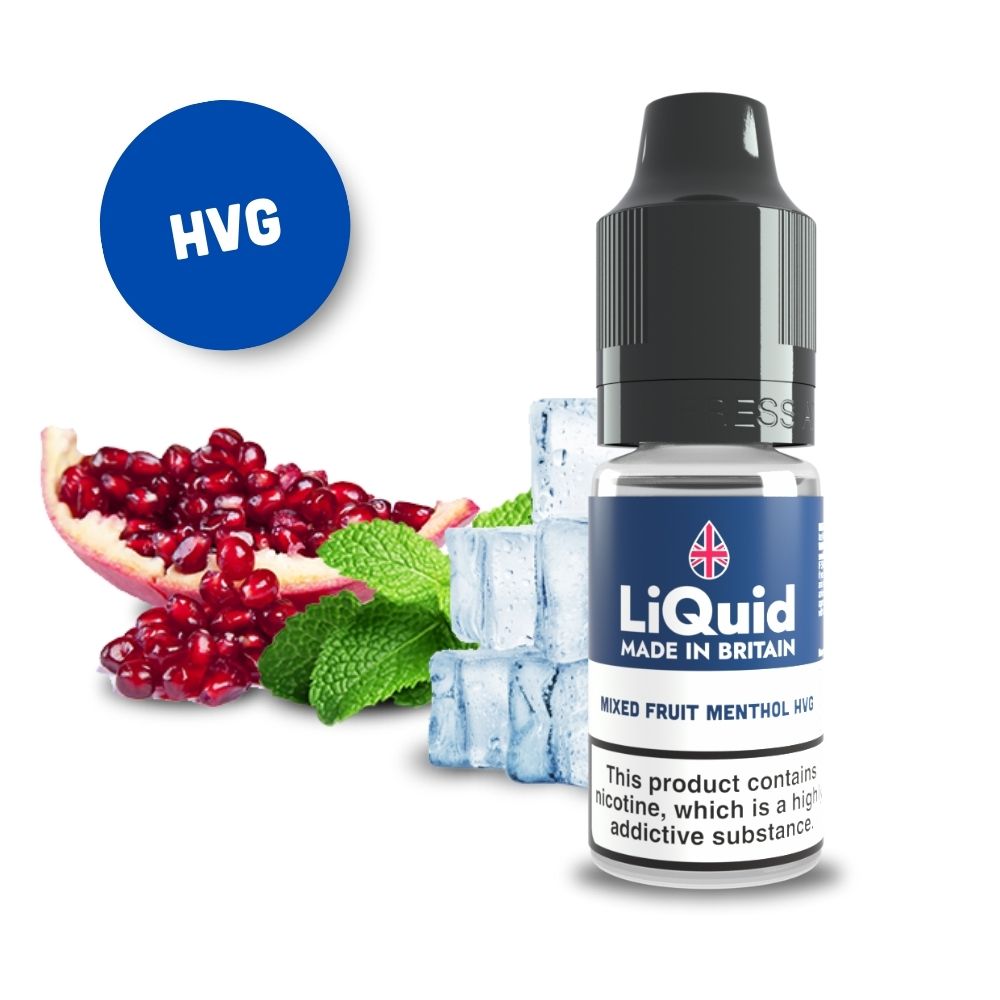 Mixed Fruit Menthol HVG Vape Juice E-Liquid