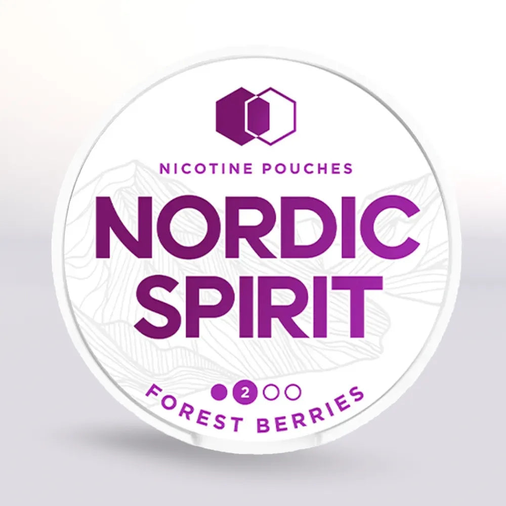 
Nordic Spirit Forest Berries Nicotine Pouches 6mg