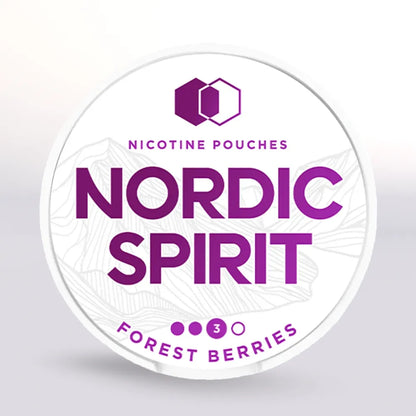 
Nordic Spirit Forest Berries Nicotine Pouches 9mg