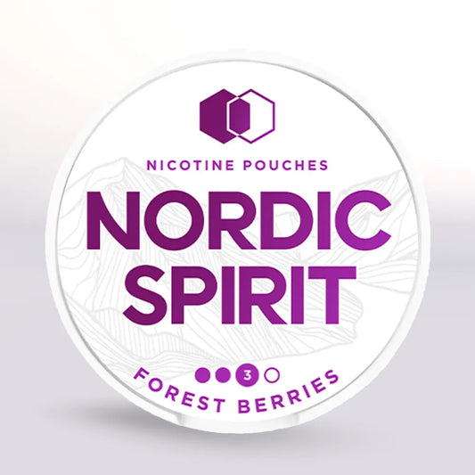 
Nordic Spirit Forest Berries Nicotine Pouches 9mg