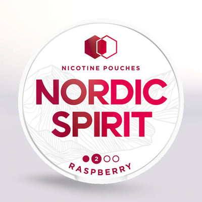 Nordic Spirit Raspberry Nicotine Pouches