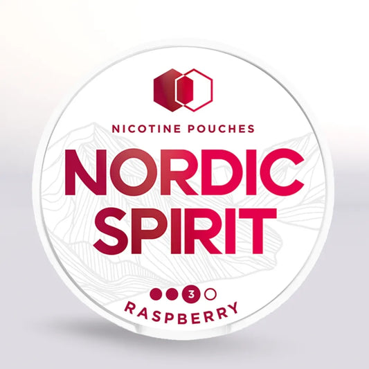 
Nordic Spirit Raspberry Nicotine Pouches 9mg