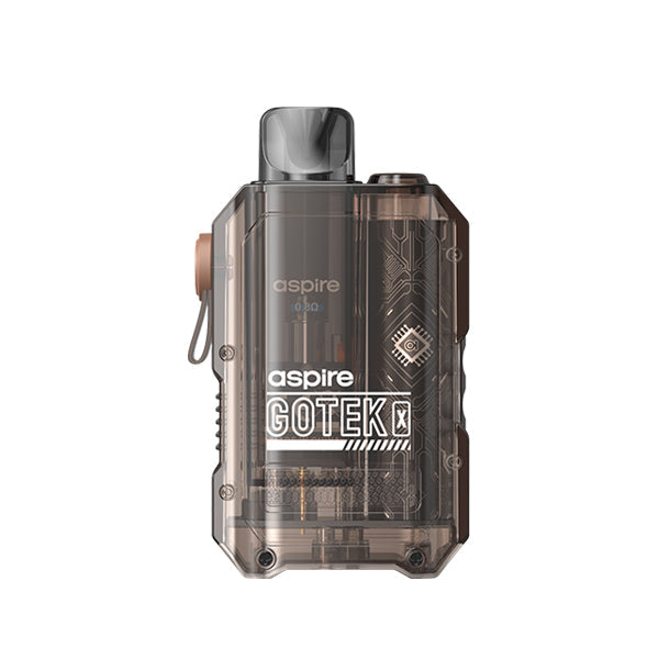 
Aspire Gotek X Pod Vape Kit in Translucent Amber