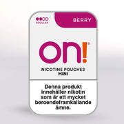 On! Berry Mini Nicotine Pouches 3mg
