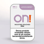 On! Lemon Berry Mini Nicotine Pouches 3mg