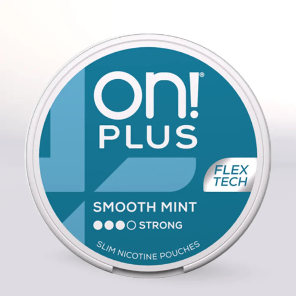 On! Plus Smooth Mint Nicotine Pouches 9mg