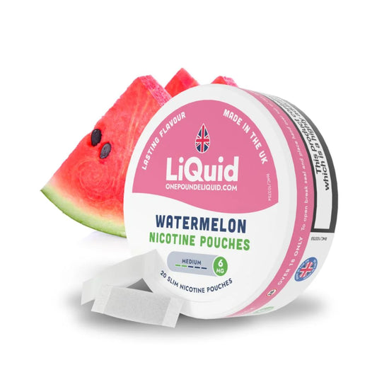 
LiQuid Watermelon Nicotine Pouches - Medium Strength