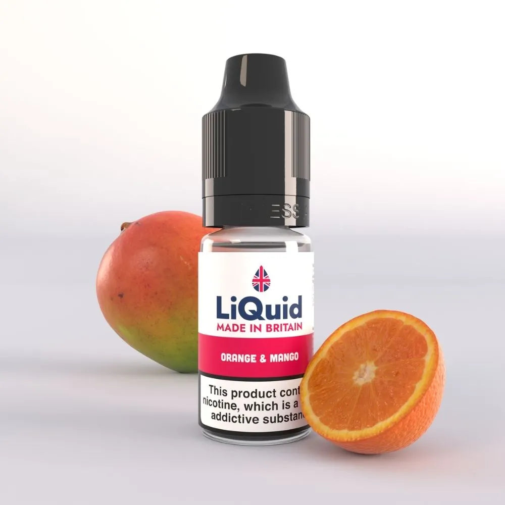 Orange & Mango UK Made Vape Juice E-Liquid