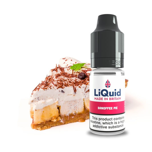 
Banoffee Pie UK Made Cheap £1 Vape Juice E-liquid