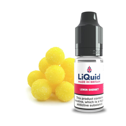 
Lemon Sherbet UK Made Cheap £1 Vape Juice E-liquid