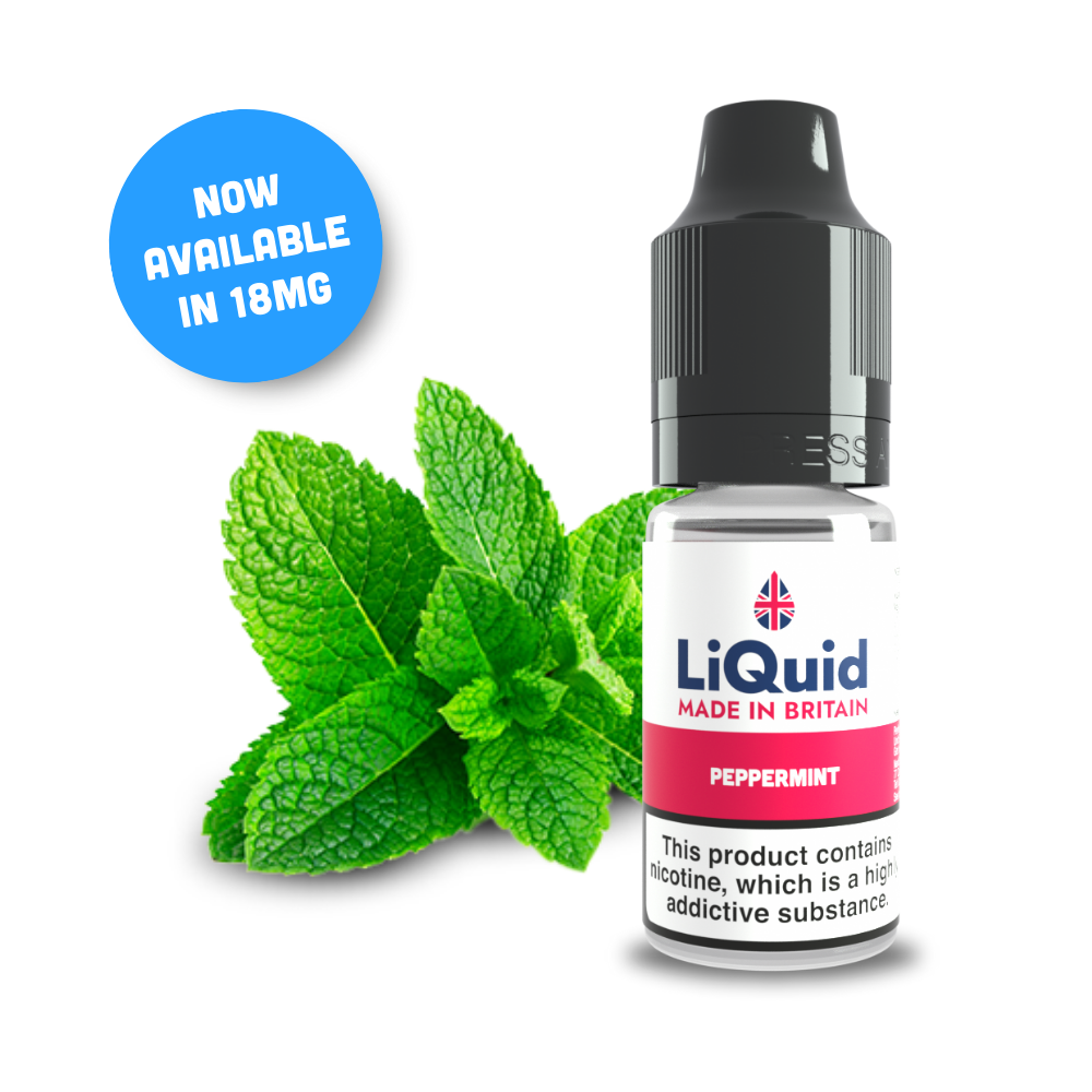 
Peppermint UK Made Cheap £1 Vape Juice E-liquid