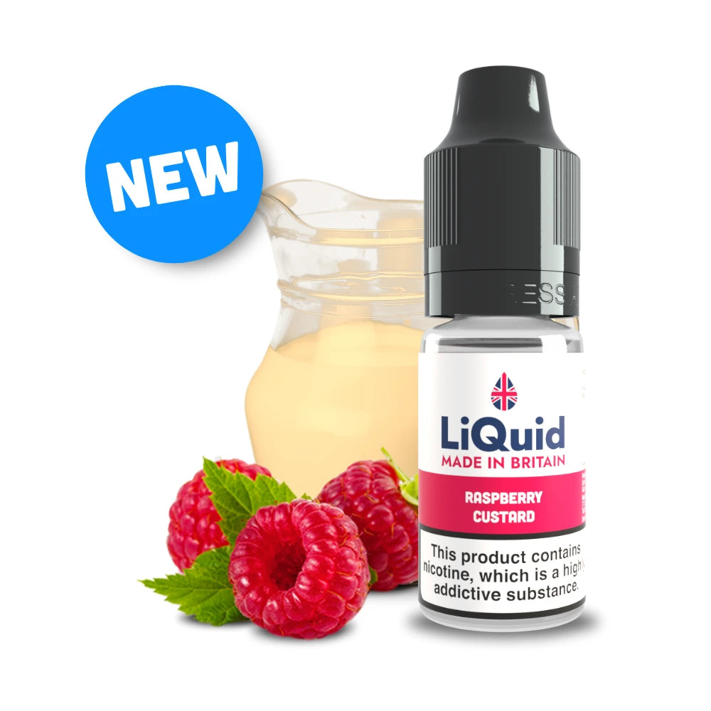 
One Pound E-Liquid Raspberry Custard Cheap £1 Vape Juice