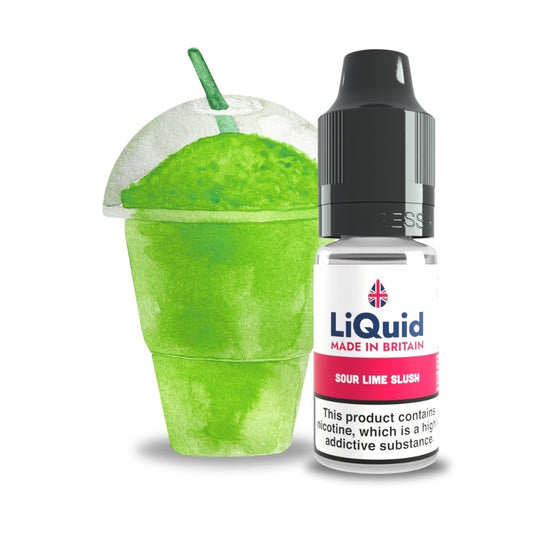 
Sour Lime Slush UK Made Cheap £1 Vape Juice E-liquid