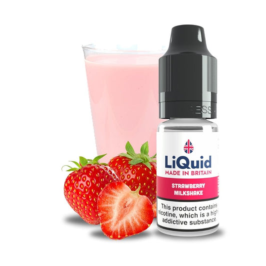 
Strawberry Milkshake UK Made Cheap £1 Vape Juice E-liquid
