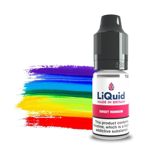 
Sweet Rainbow UK Made Cheap £1 Vape Juice E-liquid