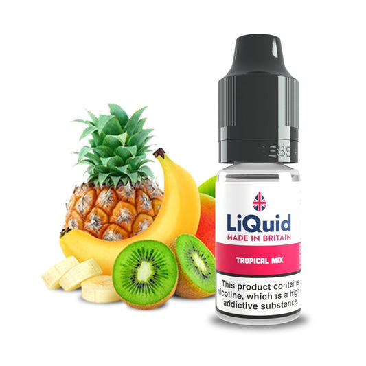 
Tropical Mix UK Made Cheap £1 Vape Juice E-liquid