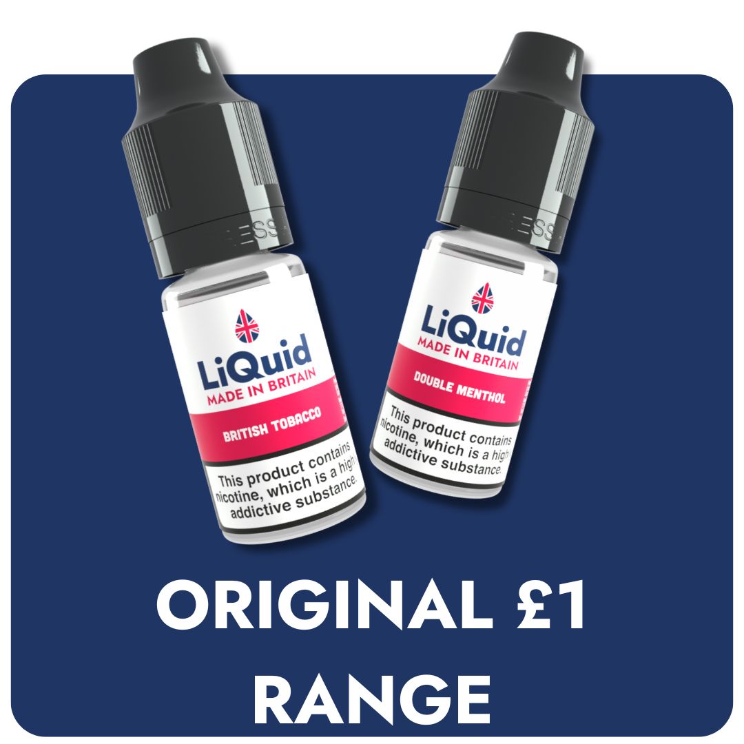 
Original £1 E-Liquid Range