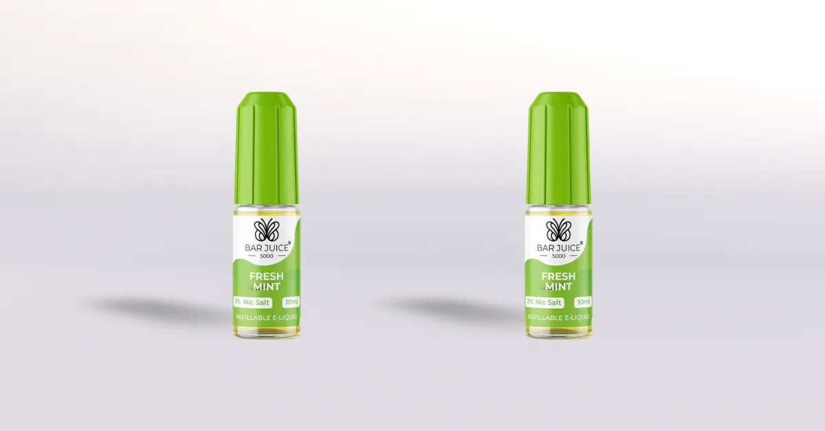 Bar Juice 5000 - Fresh Mint Nic Salt Vape Juice - 3.99 Bar Juice 5000 - Fresh Mint Nic Salt Vape Juice - 3.99