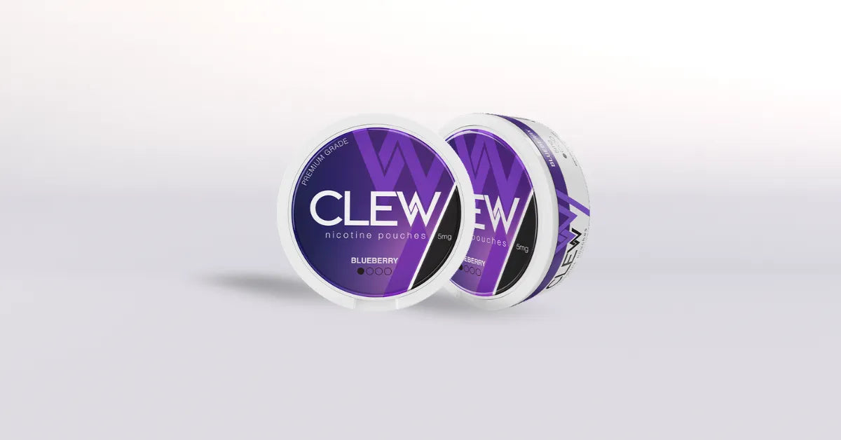 Clew Blueberry Nicotine Pouches
