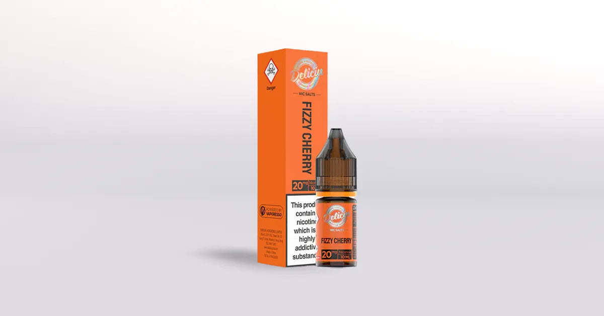 Vaporesso Deliciu Fizzy Cherry Nicotine Salt Vape Juice