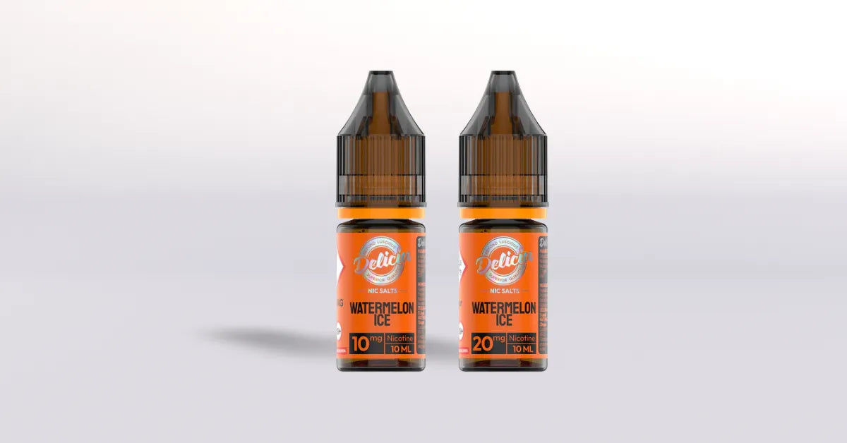 Deliciu Watermelon Ice Nic Salt Vape Juice 10ml by Vaporesso Deliciu Watermelon Ice Nic Salt Vape Juice 10ml by Vaporesso