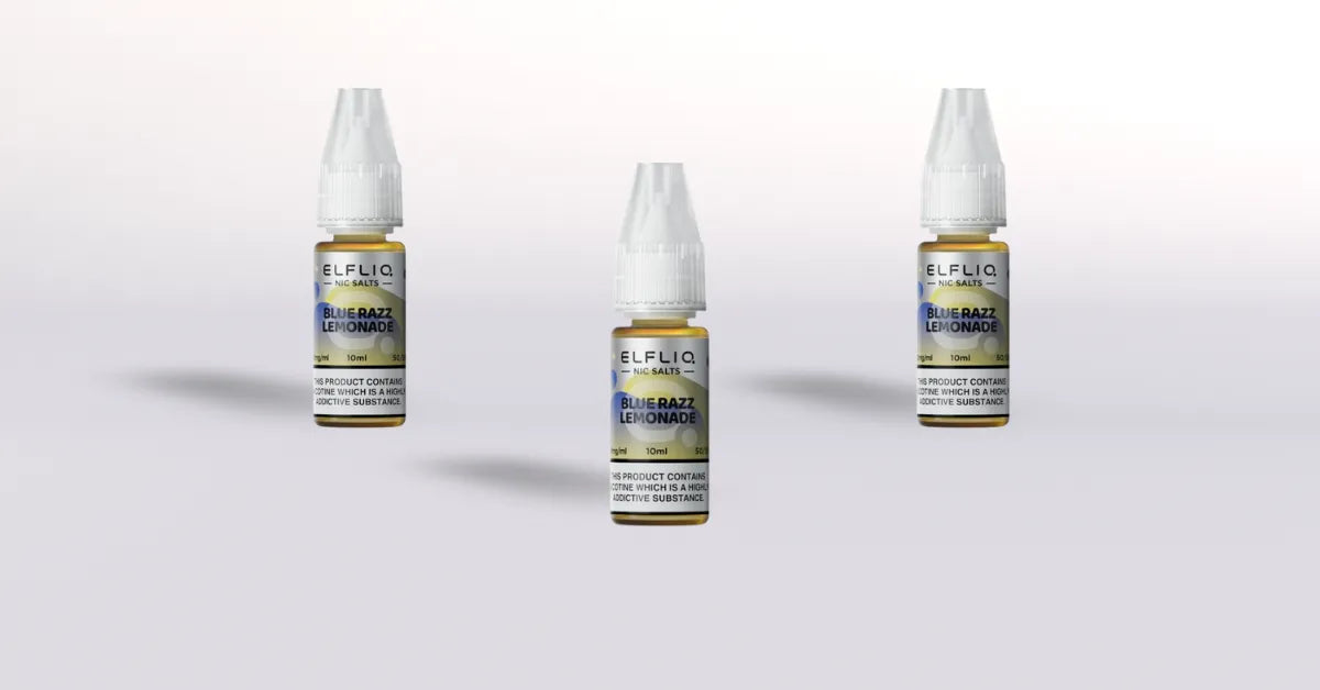 Elf Bar Vape Juice - Blue Razz Lemonade Nic Salts - ElfLiq 10ml Elf Bar Vape Juice - Blue Razz Lemonade Nic Salts - ElfLiq 10ml