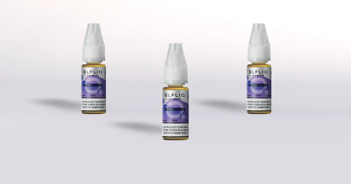 ElfBar Elfliq Blueberry Nicotine Salt Vape Juice