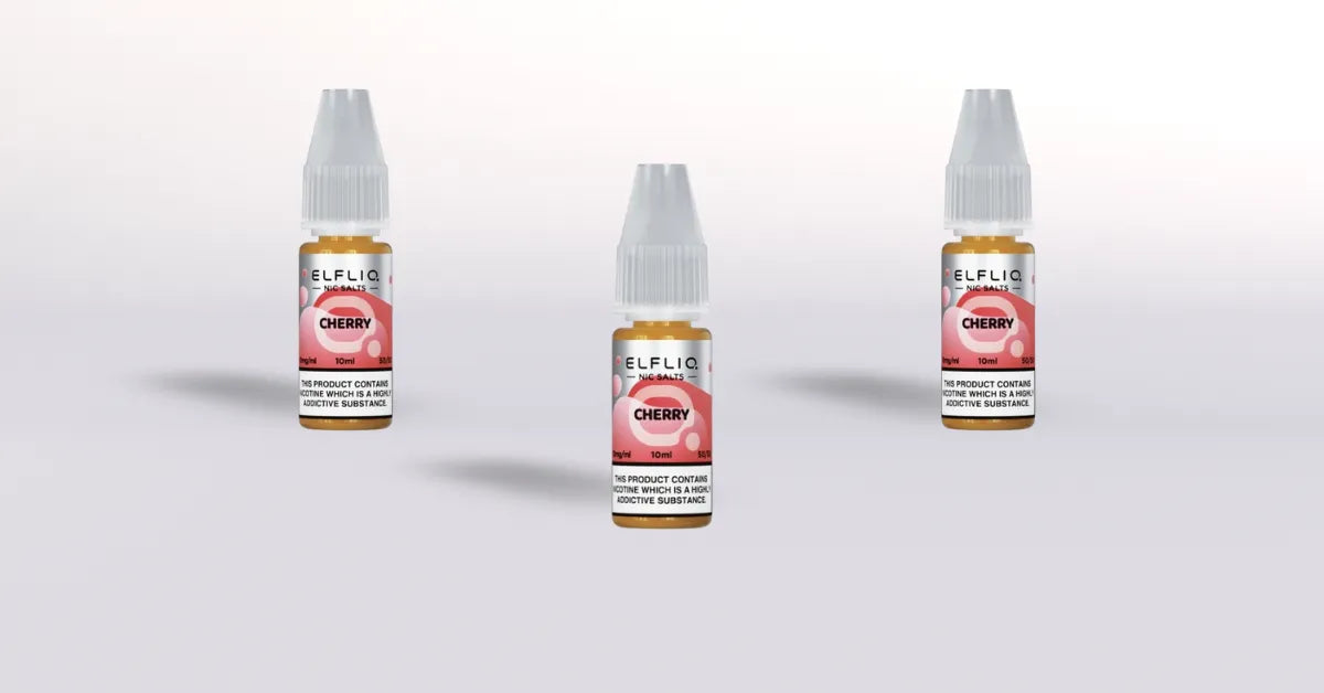 ElfBar Elfliq Cherry Nicotine Salt Vape Juice