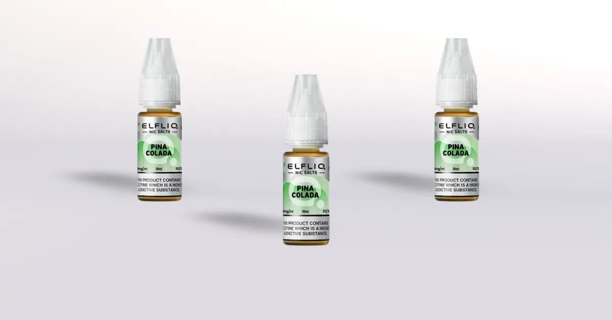 Elf Bar Vape Juice - Pina Colada Nic Salts - ElfLiq 10ml Elf Bar Vape Juice - Pina Colada Nic Salts - ElfLiq 10ml