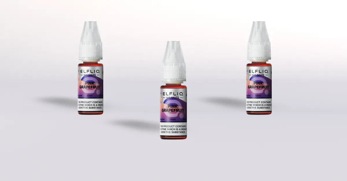 ElfBar Elfliq Pink Grapefruit Nicotine Salt Vape Juice