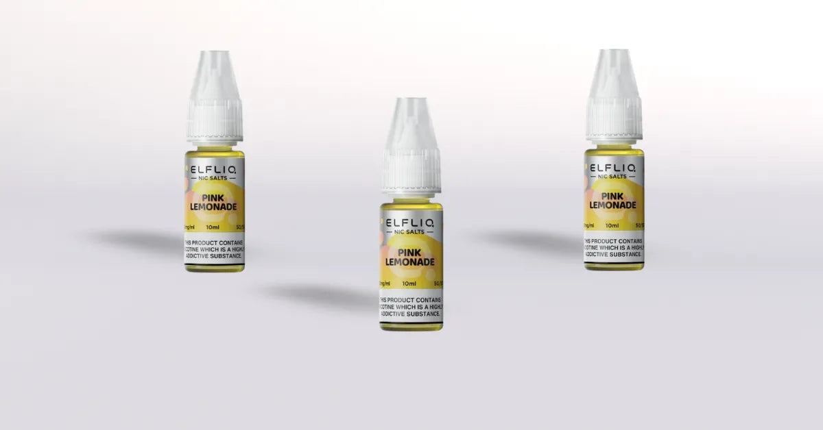 ElfBar Elfliq Pink Lemonade Nicotine Salt Vape Juice