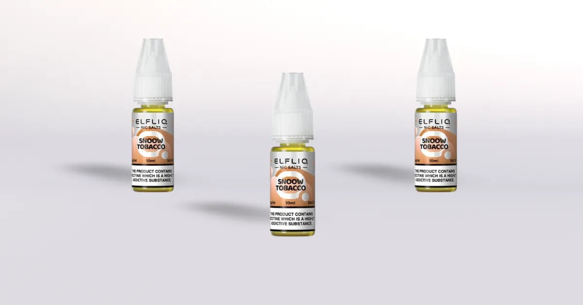 ElfBar Elfliq Snoow Tobacco Nicotine Salt Vape Juice