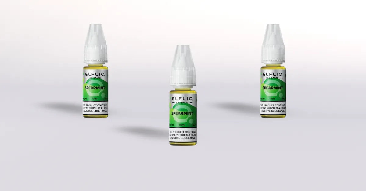 Elf Bar Vape Juice - Spearmint Nic Salts - ElfLiq 10ml Elf Bar Vape Juice - Spearmint Nic Salts - ElfLiq 10ml