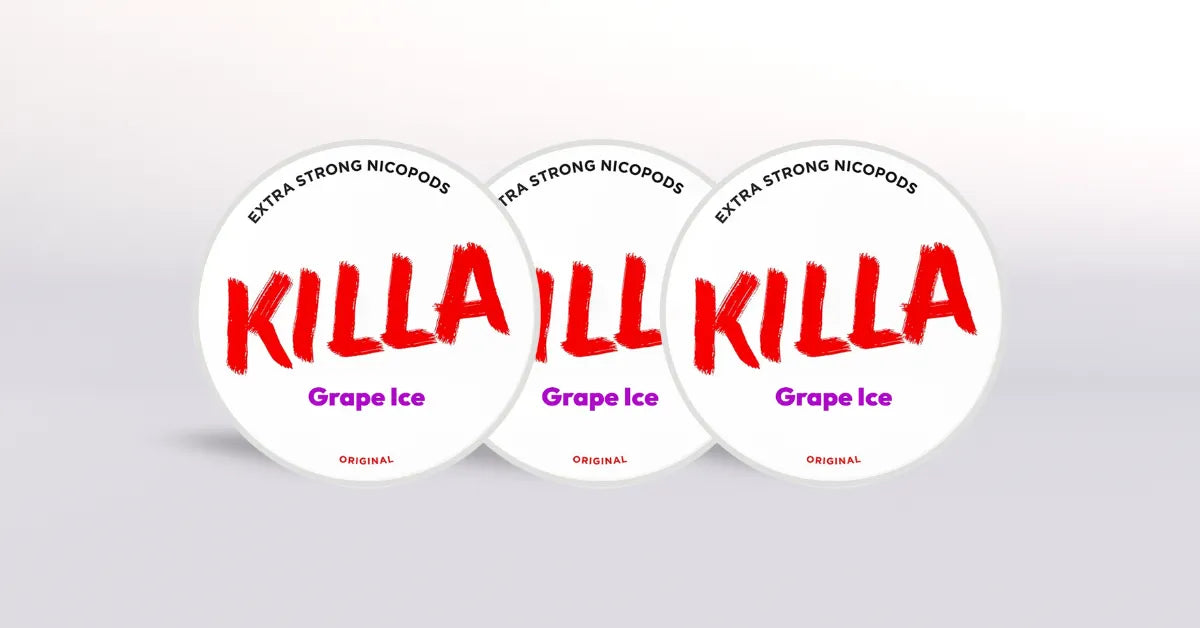 Killa Grape Ice Nicotine Pouches
