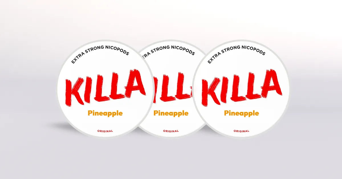 Killa Pineapple Nicotine Pouches