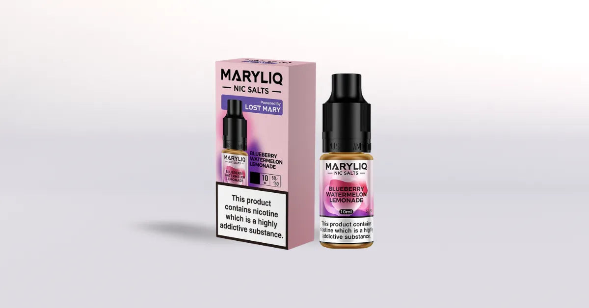 Maryliq by Lost Mary Blueberry Watermelon Lemonade Nicotine Salt Vape Juice
