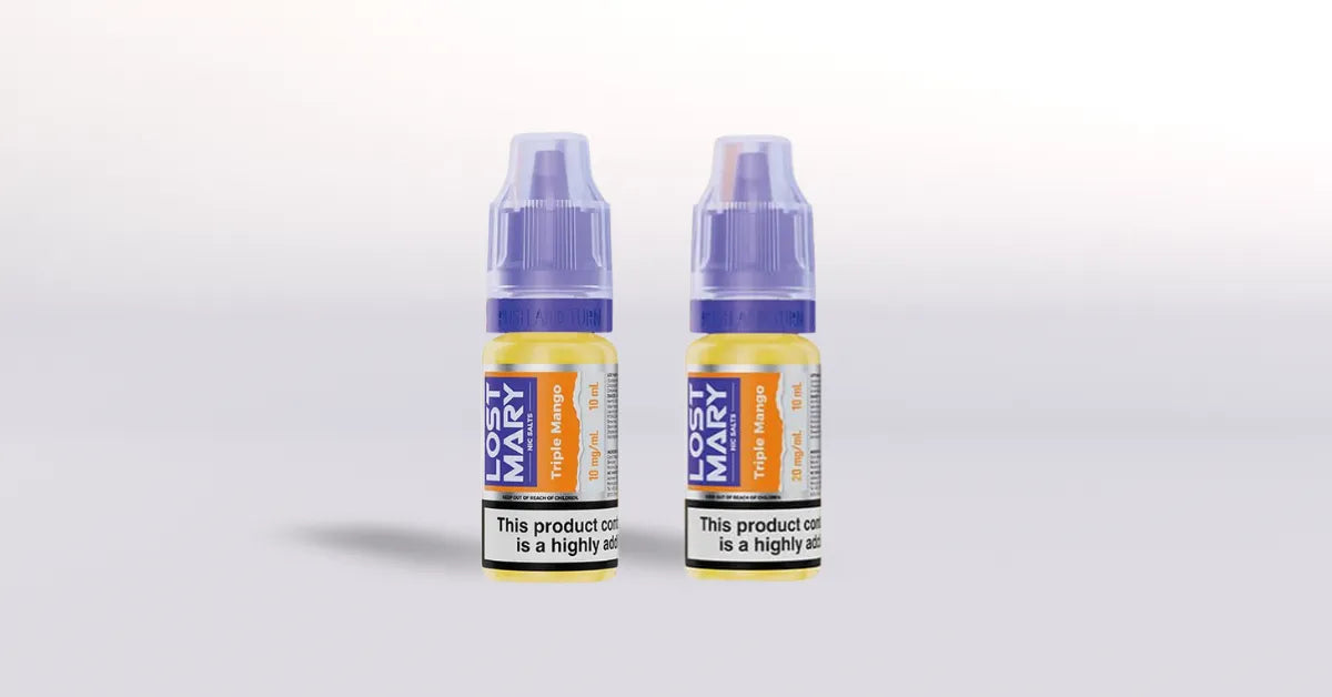 Lost Mary Triple Mango Nicotine Salt Vape Juice - Overview