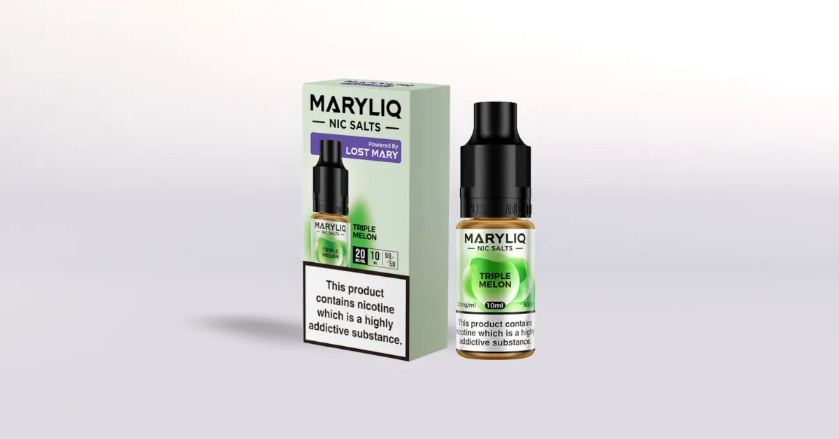 Maryliq by Lost Mary Triple Melon Nicotine Salt Vape Juice