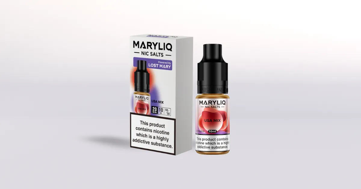 Maryliq by Lost Mary USA Mix Nicotine Salt Vape Juice