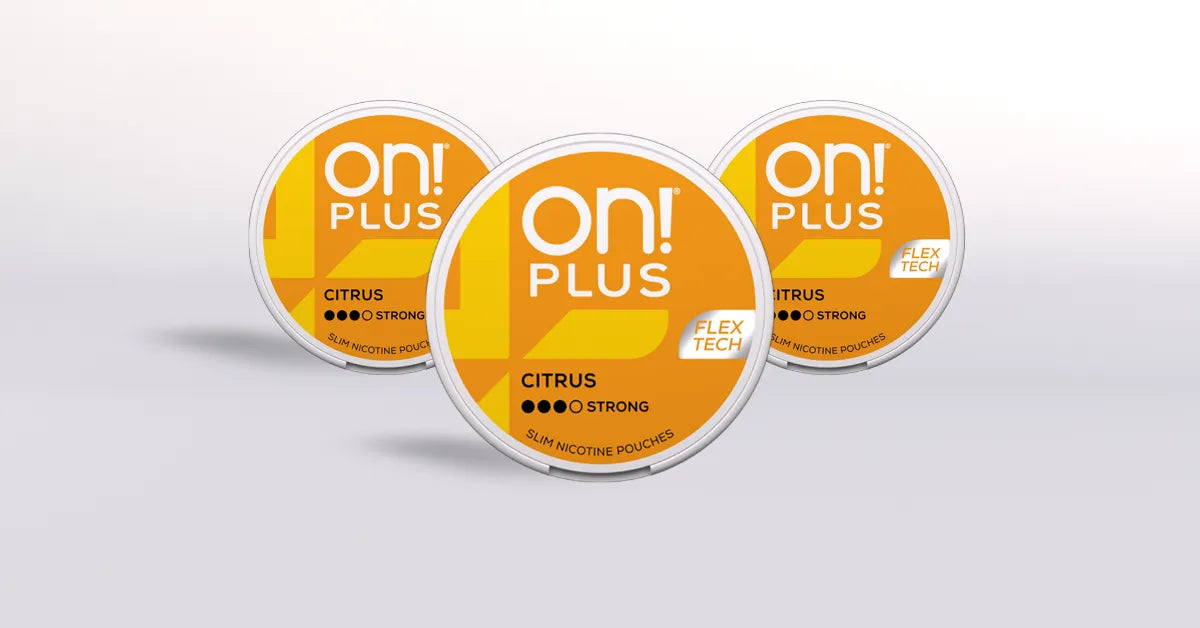 On! Plus Citrus Nicotine Pouches