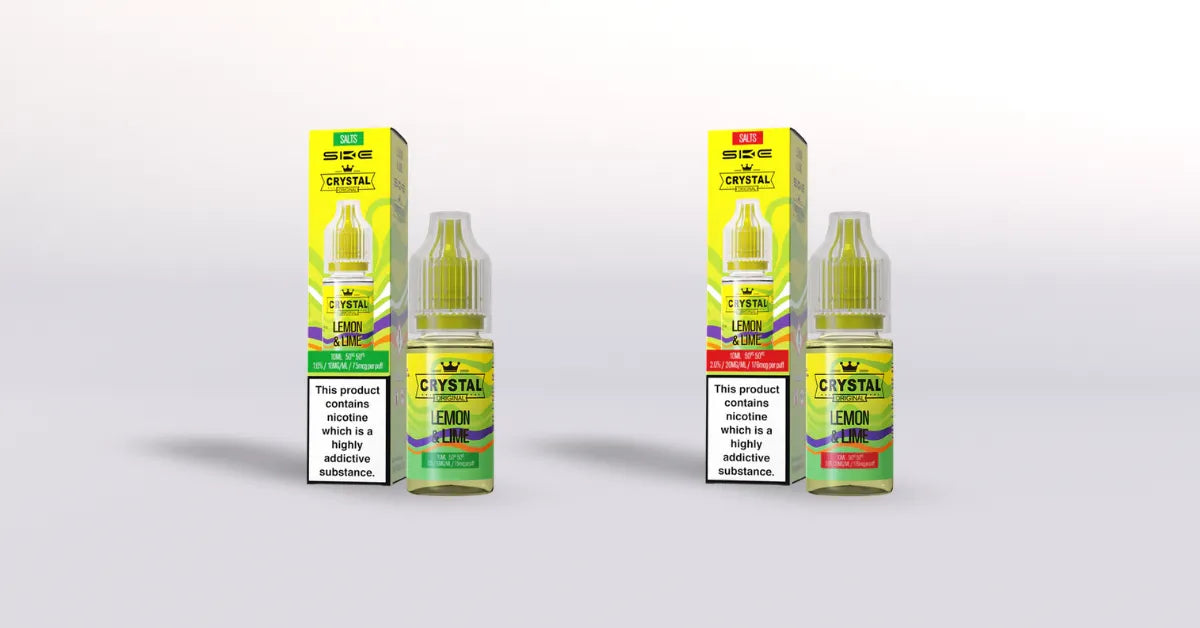 SKE Crystal Lemon & Lime Nicotine Salt Vape Juice