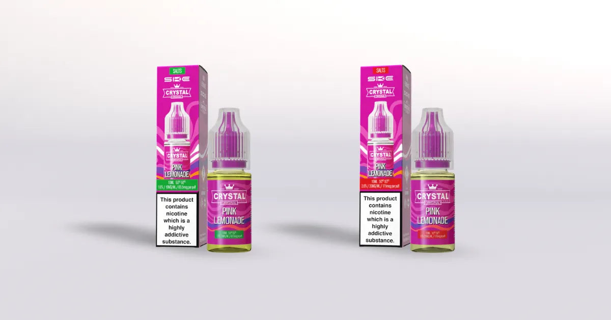 SKE Crystal Pink Lemonade Nicotine Salt Vape Juice