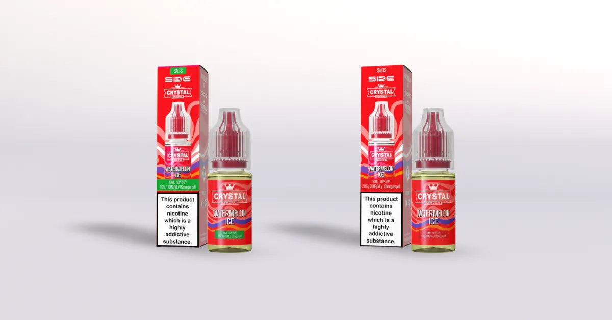 SKE Crystal Watermelon Ice Nicotine Salt Vape Juice