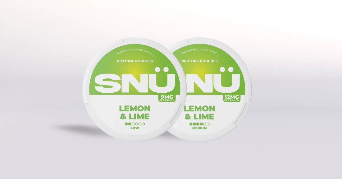 Snu Lemon and Lime Nicotine Pouches