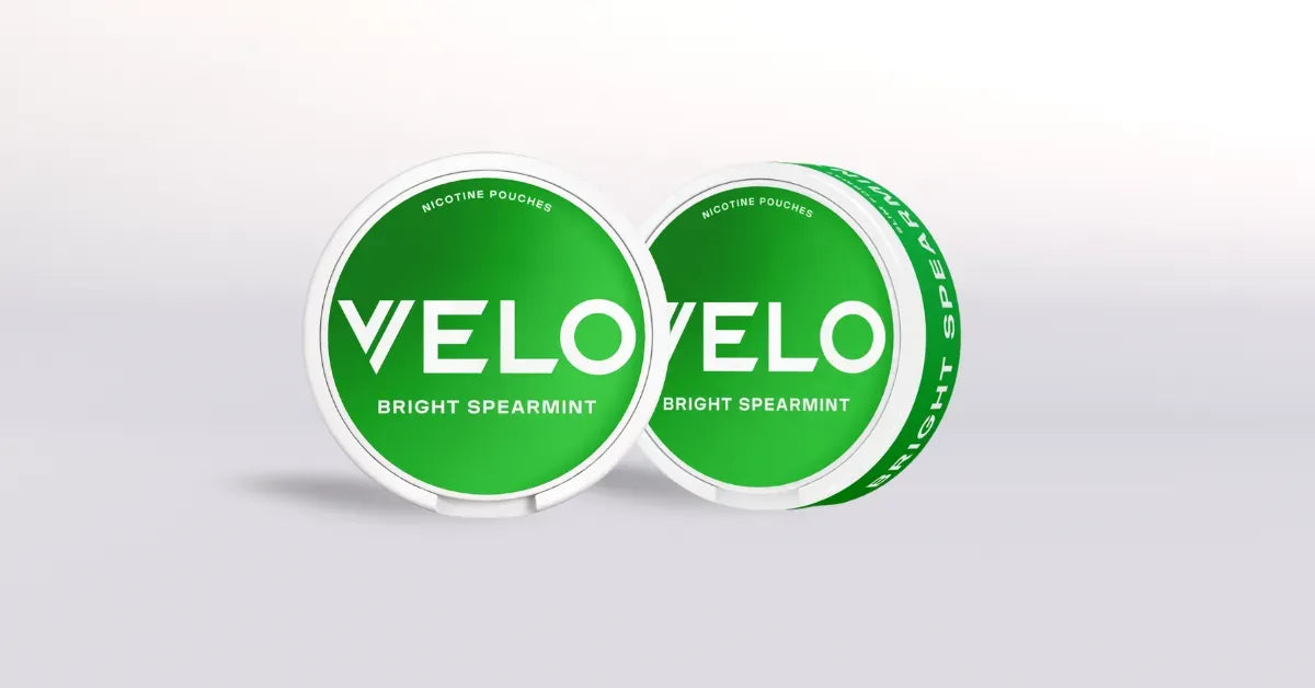 VELO Bright Spearmint Nicotine Pouches - Overview Image