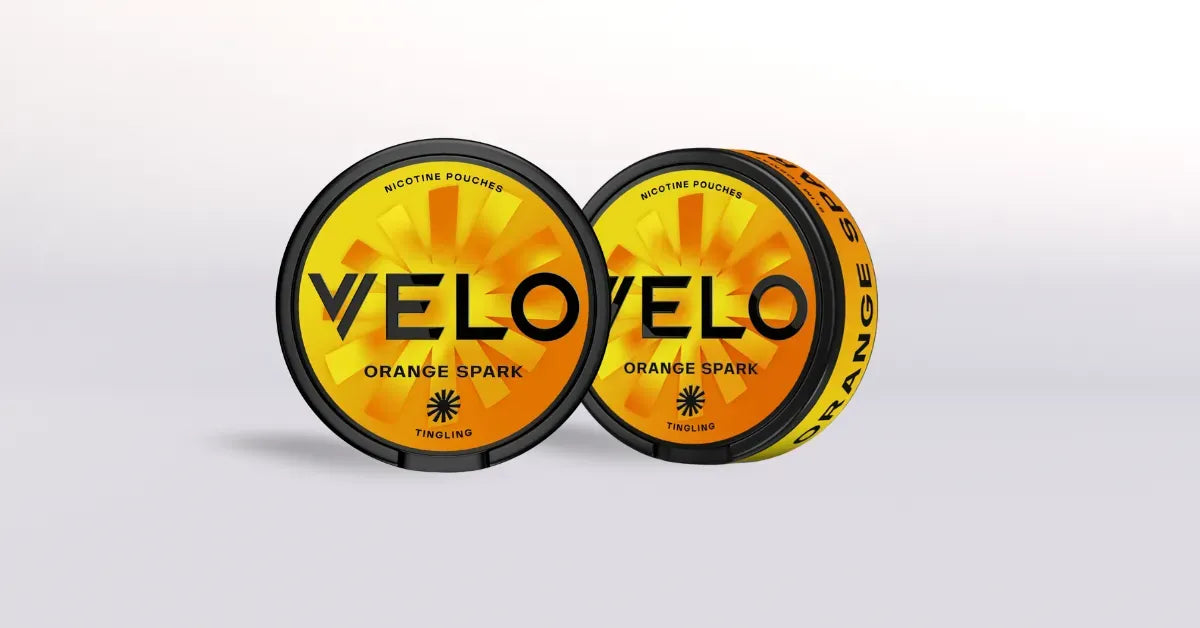 VELO Orange Spark Nicotine Pouches - Overview Image