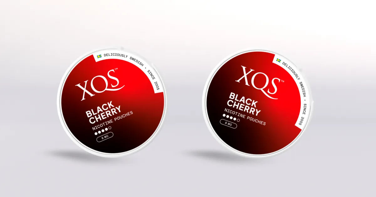 XQS Black Cherry Nicotine Pouches - Overview Image