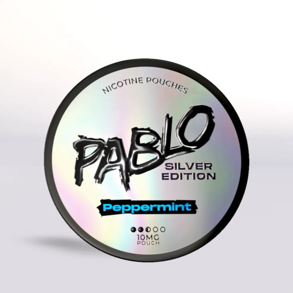 Pablo Silver Edition Peppermint Nicotine Pouches